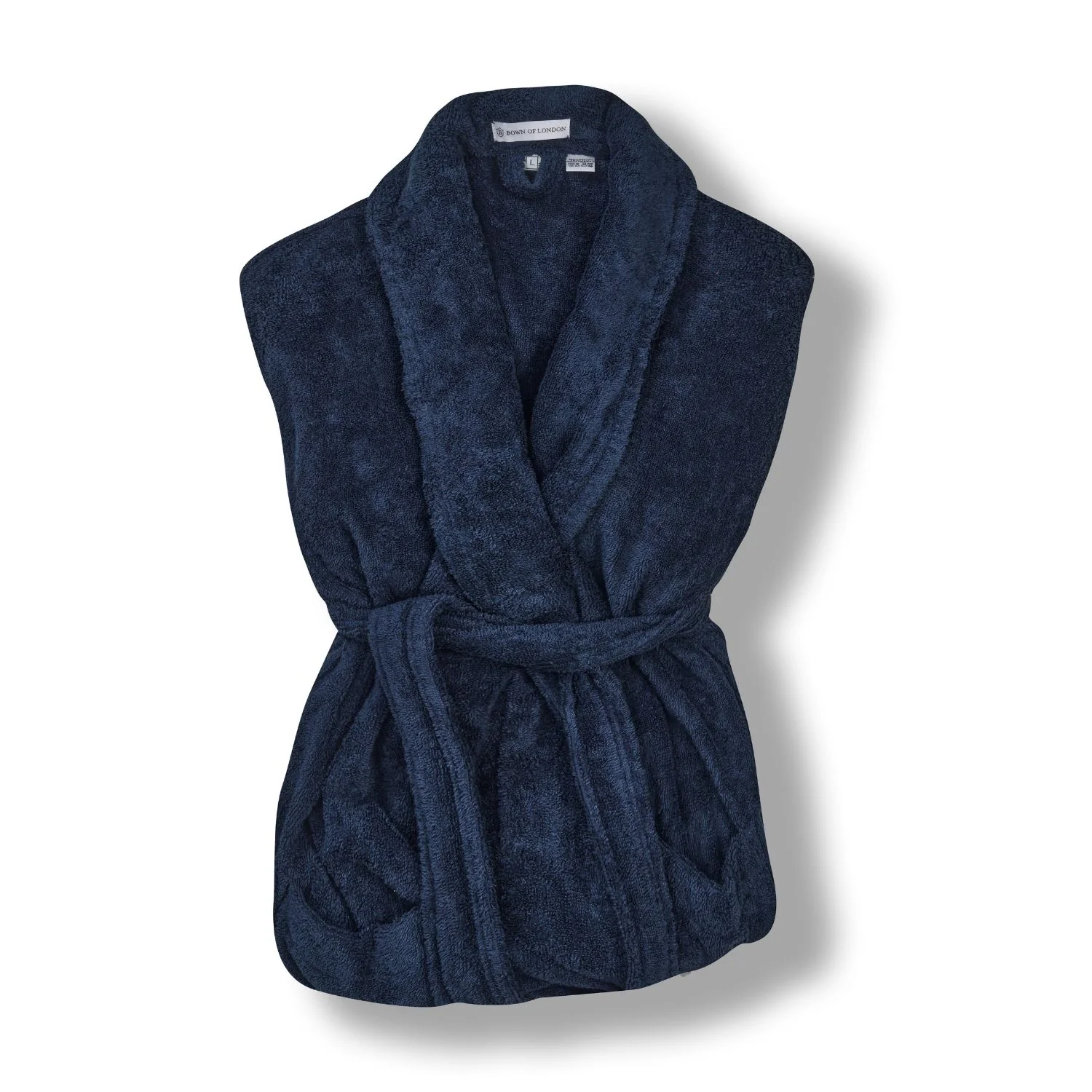 Unisex Dressing Gown - Baroness Navy - Image 5