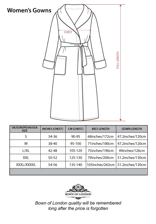 Women's Towelling Dressing Gown - Marmara - Image 7